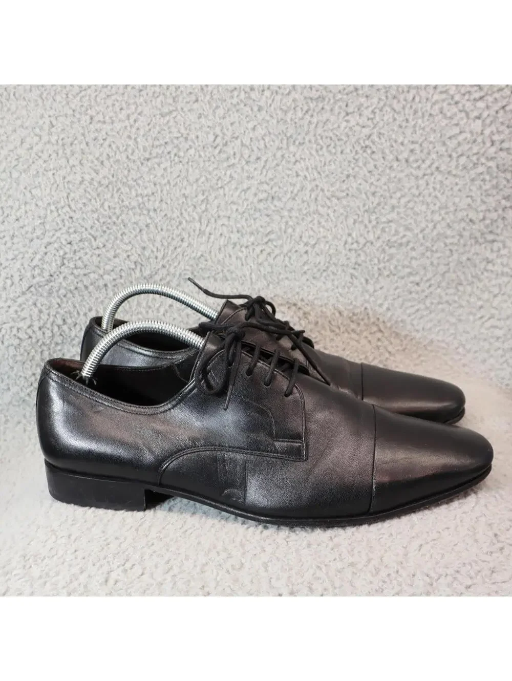Bruno Magli - Martico - Mens 9.5 M Black Leather Shoes